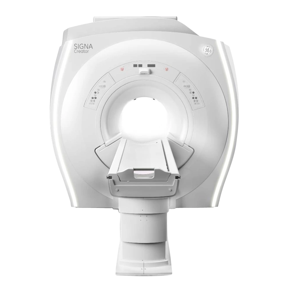 GE헬스케어 크리에이터 SIGNA™ Creator 1.5T MRI 장비 정면 사진